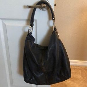Lucky Brand Black leather Moto Bag